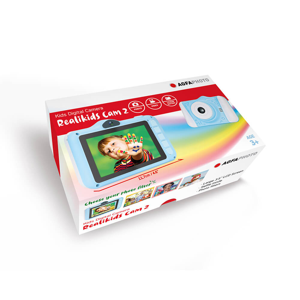 AGFA Digitalkamera Realikids 2 CMOS 10MP Blå Blå