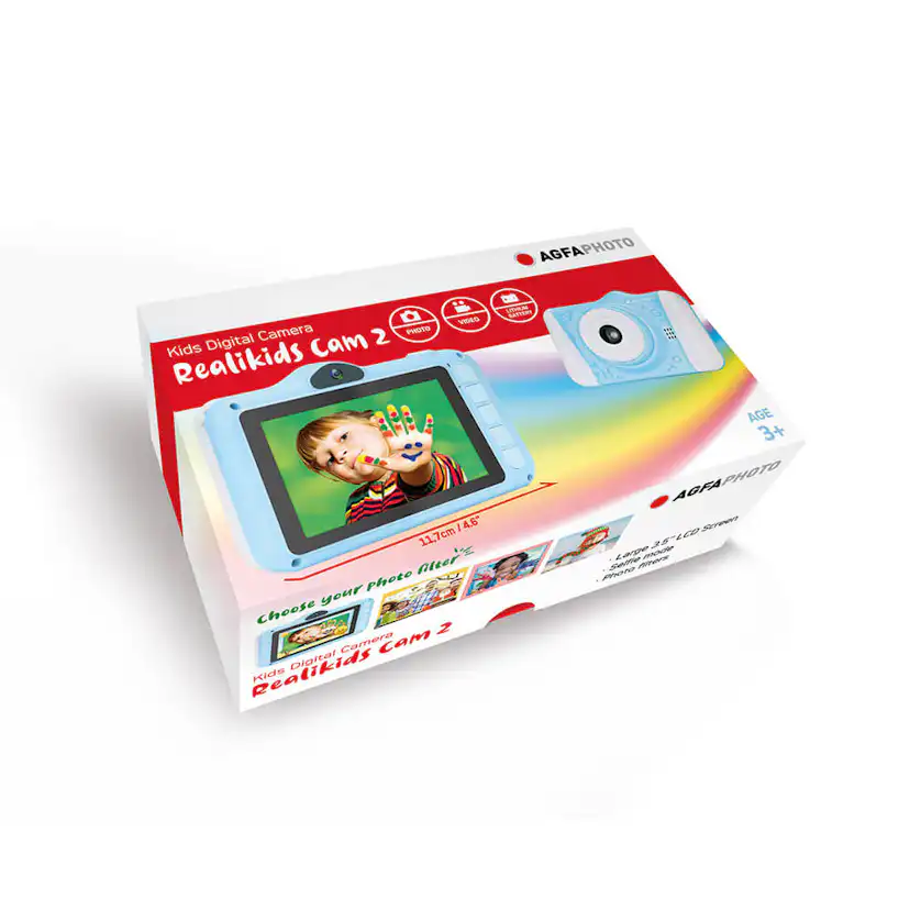 AGFA Digitalkamera Realikids 2 CMOS 10MP Blå Blå