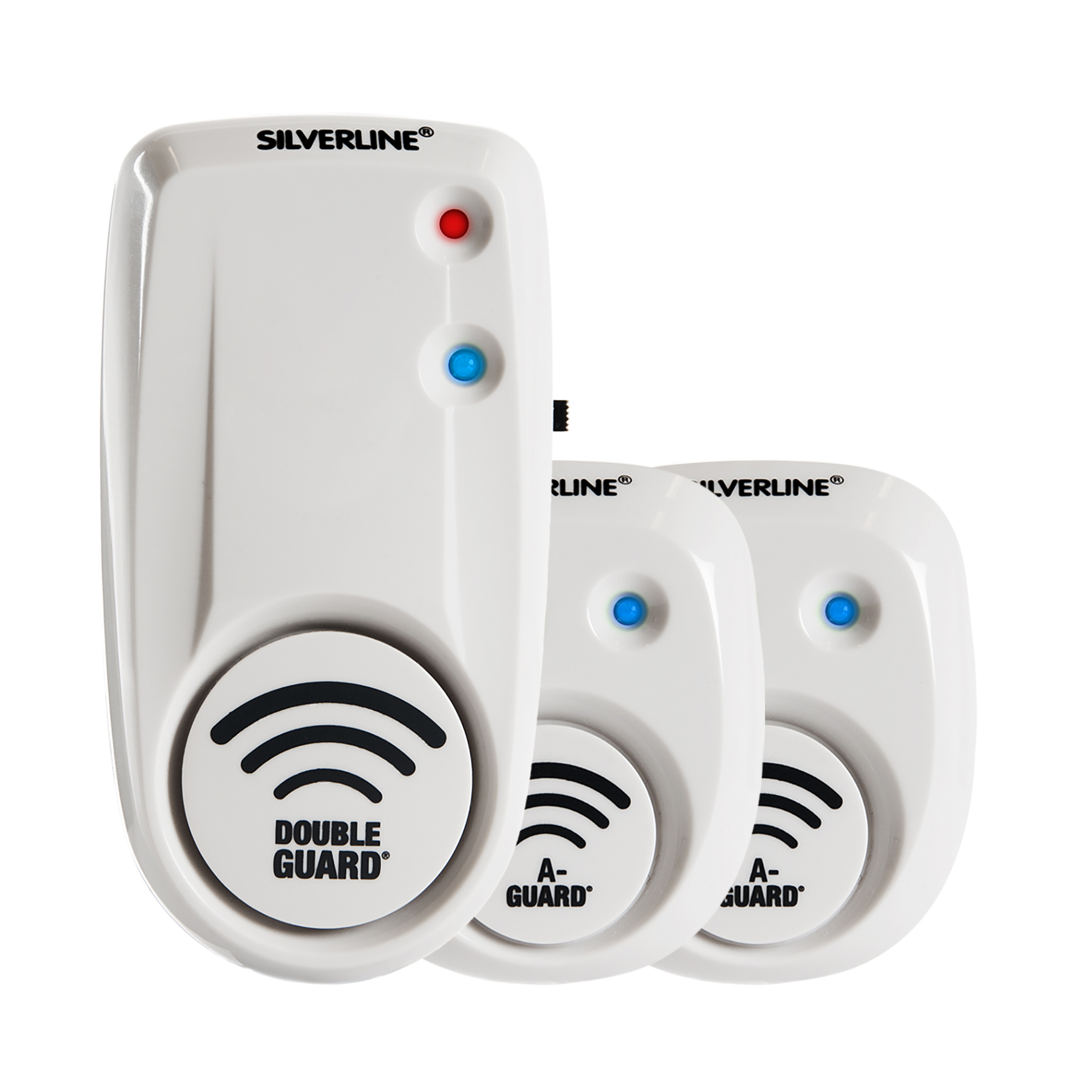 Skadedjursbekämpning Silverline Mus- & Rått Avskräckande MR80 DG2+MR30x2 Ultraljud A-Guard & Electro Pulse