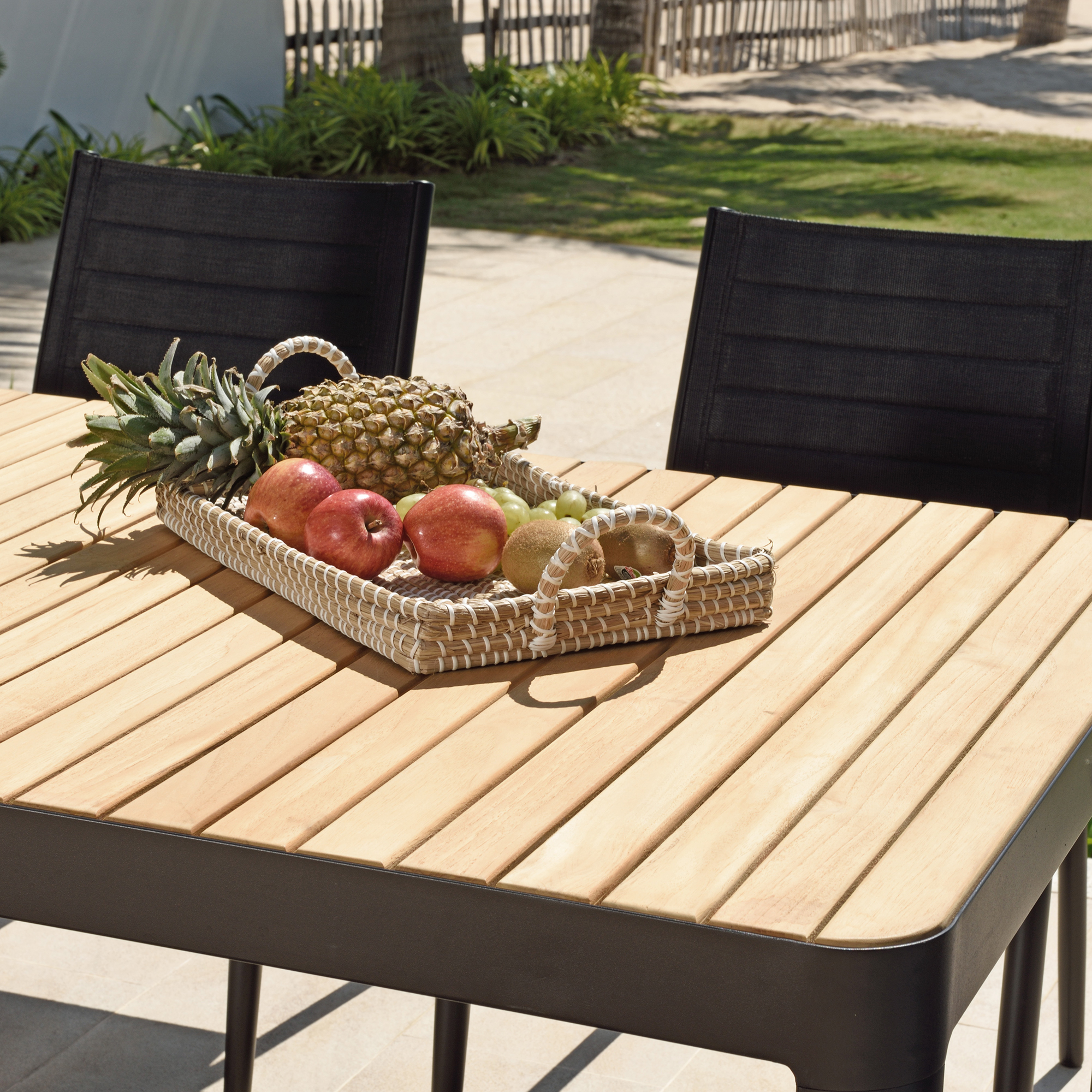 Matgrupp LifestyleGarden Portals Dark 161 med 6 Stolar