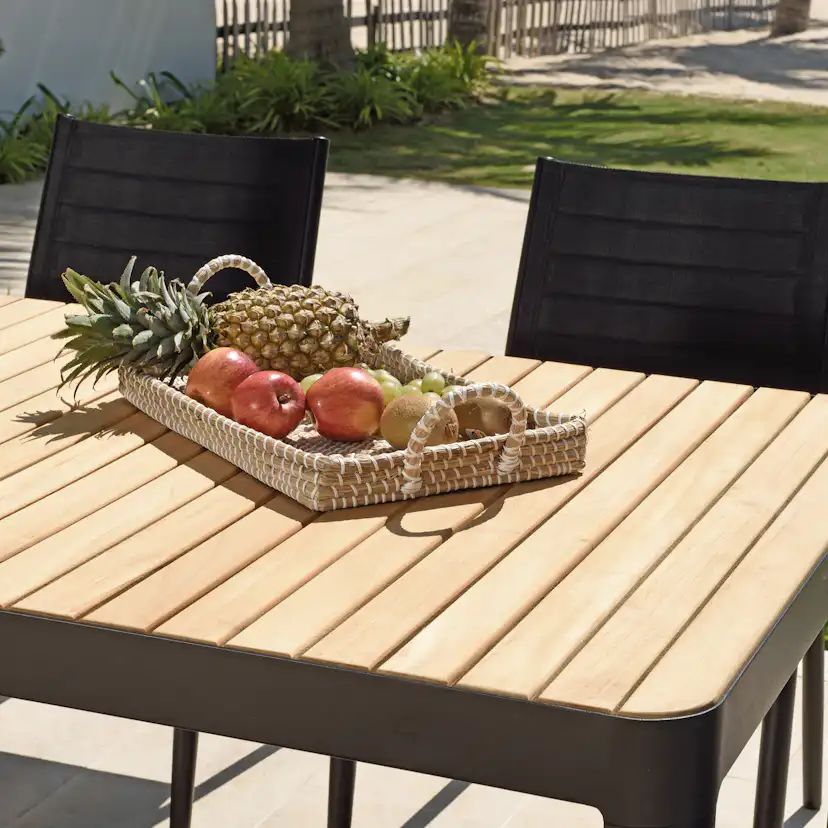 Matgrupp LifestyleGarden Portals Dark 161 med 6 Stolar