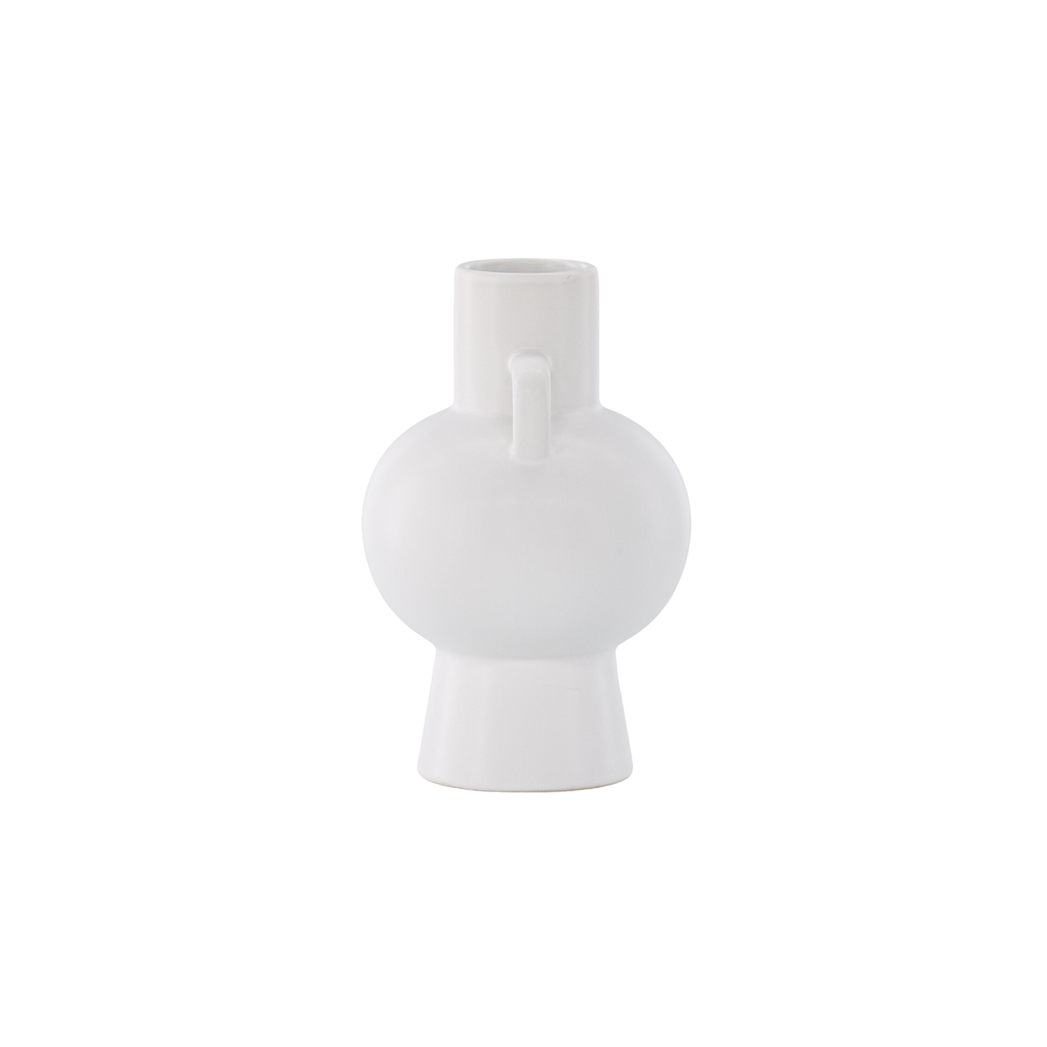 Cent Vase - Matte White - 16*16*24cm Vit
