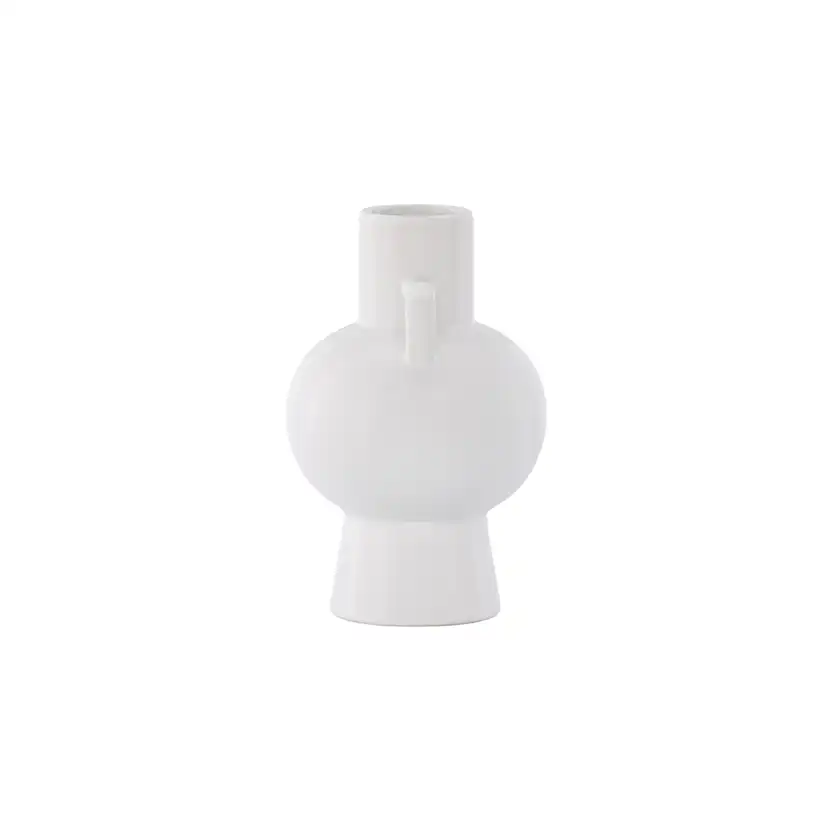 Cent Vase - Matte White - 16*16*24cm Vit