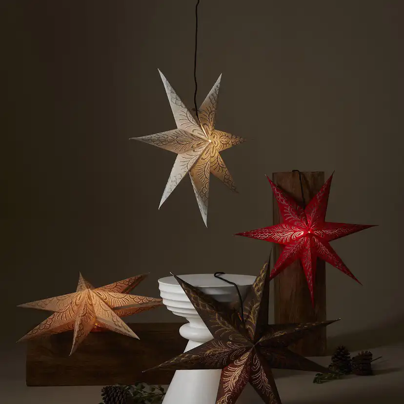 Celeste star Silver grey 60cm Silver