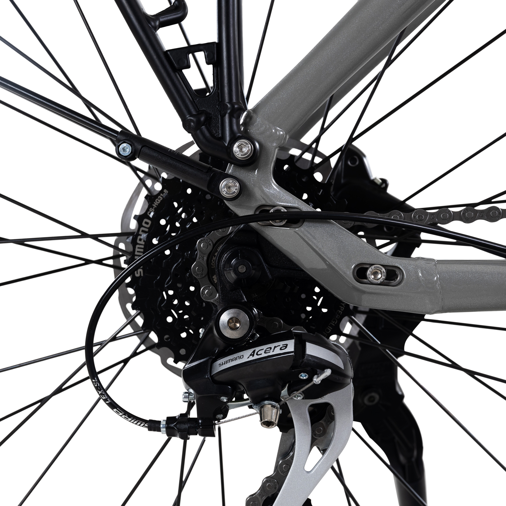 Elcykel Lyfco Dam 28" - Elise 14 Ah Silver