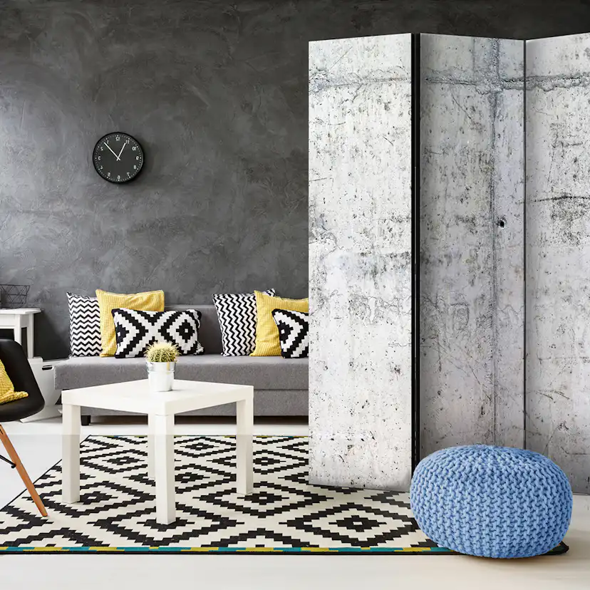 Rumsavdelare Skärmvägg Arkiio Concrete Wall 135x172 cm