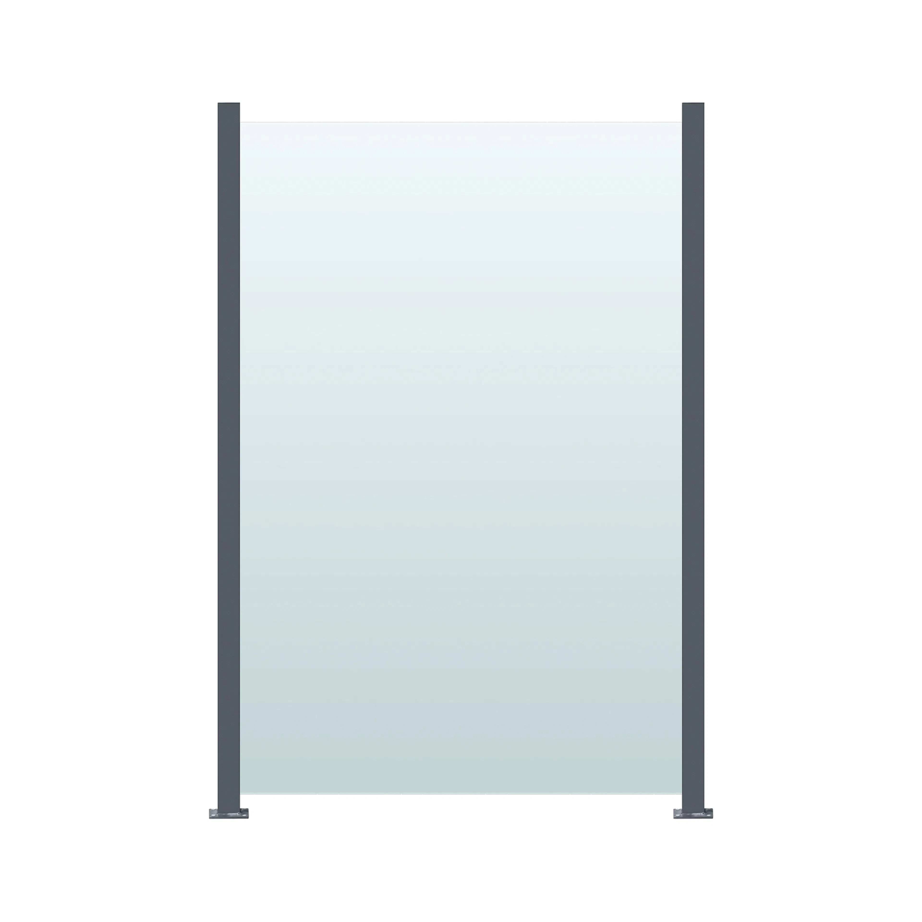 Glasräcke Hortus Klarglas Inkl Moduler & Stolpar 100 x 150 cm