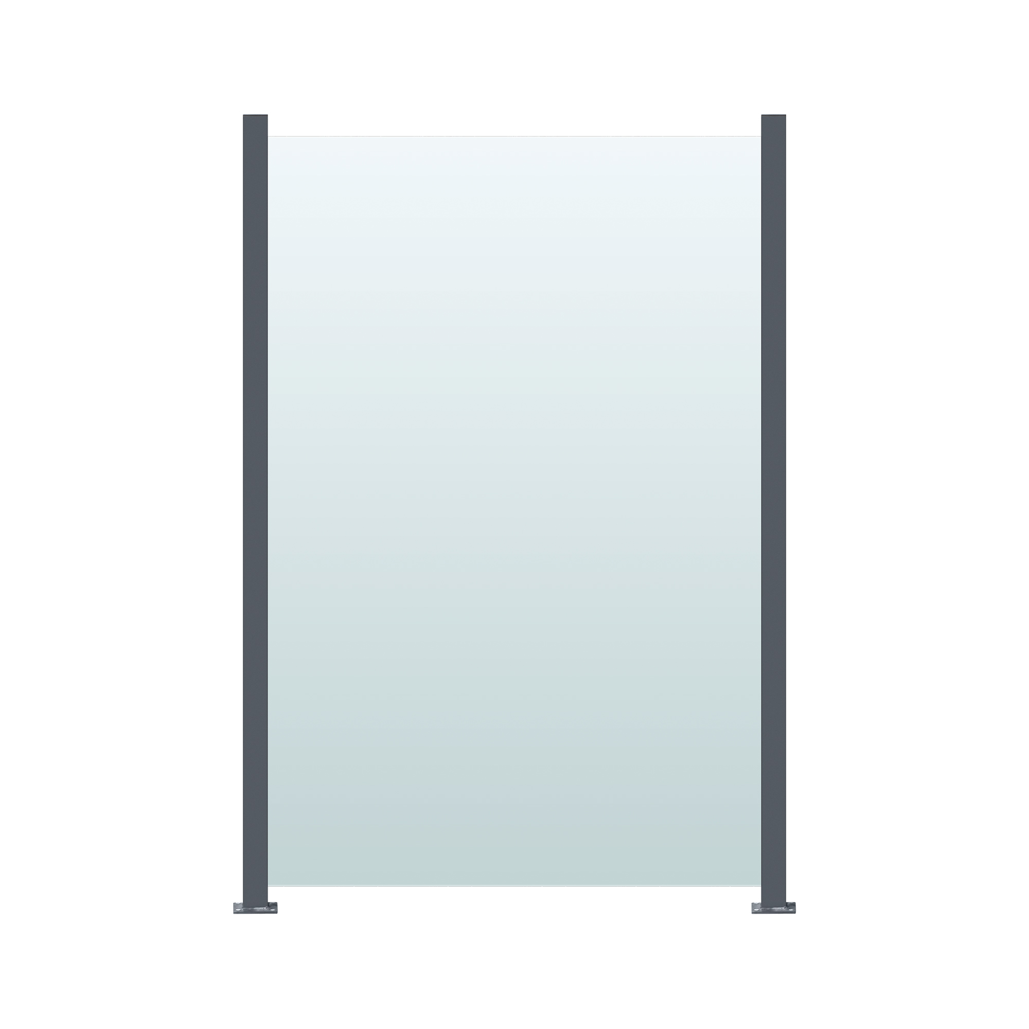 Glasräcke Hortus Klarglas Inkl Moduler & Stolpar 100 x 150 cm