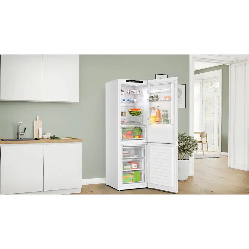 Fristående Kyl/Frys Bosch Serie 4 KGN362WDF med Två Kylsystem För Optimal Nedkylning