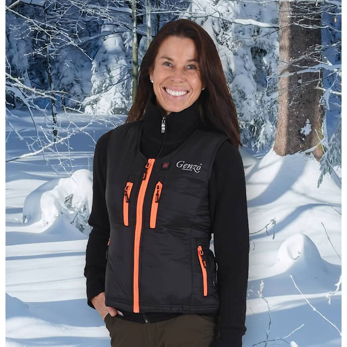 Värmeväst Genzo Arctic Original Herr med Batteri & Laddare