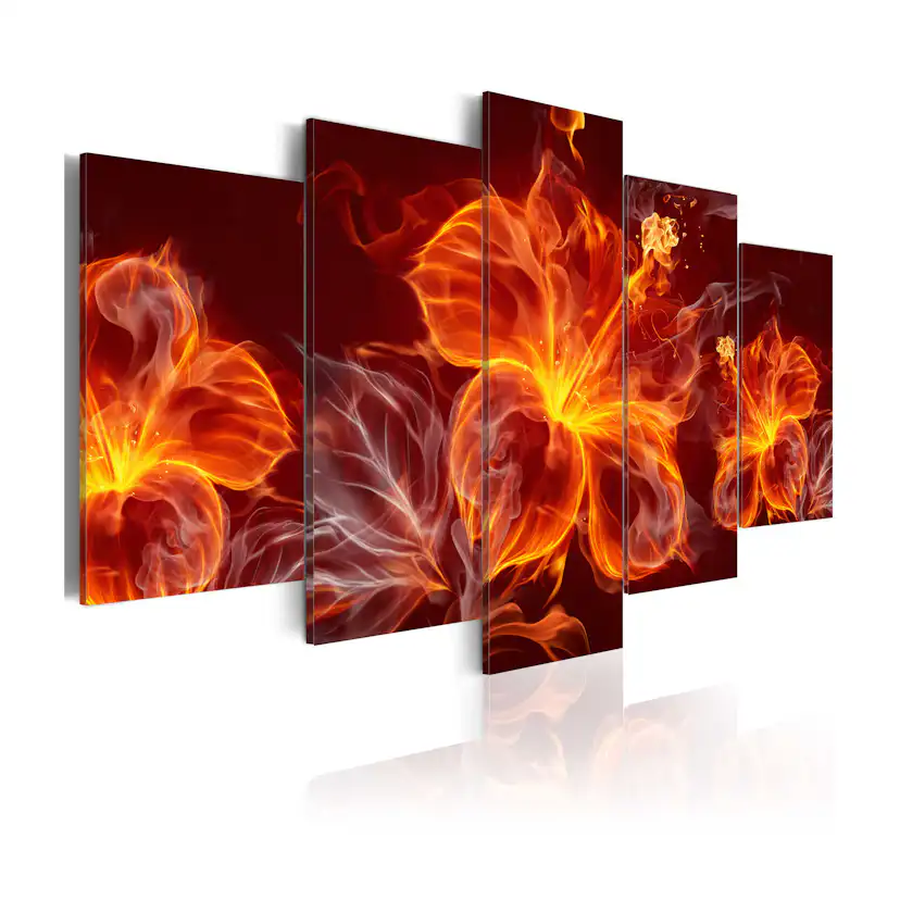 Tavla Arkiio Fiery Flowers
