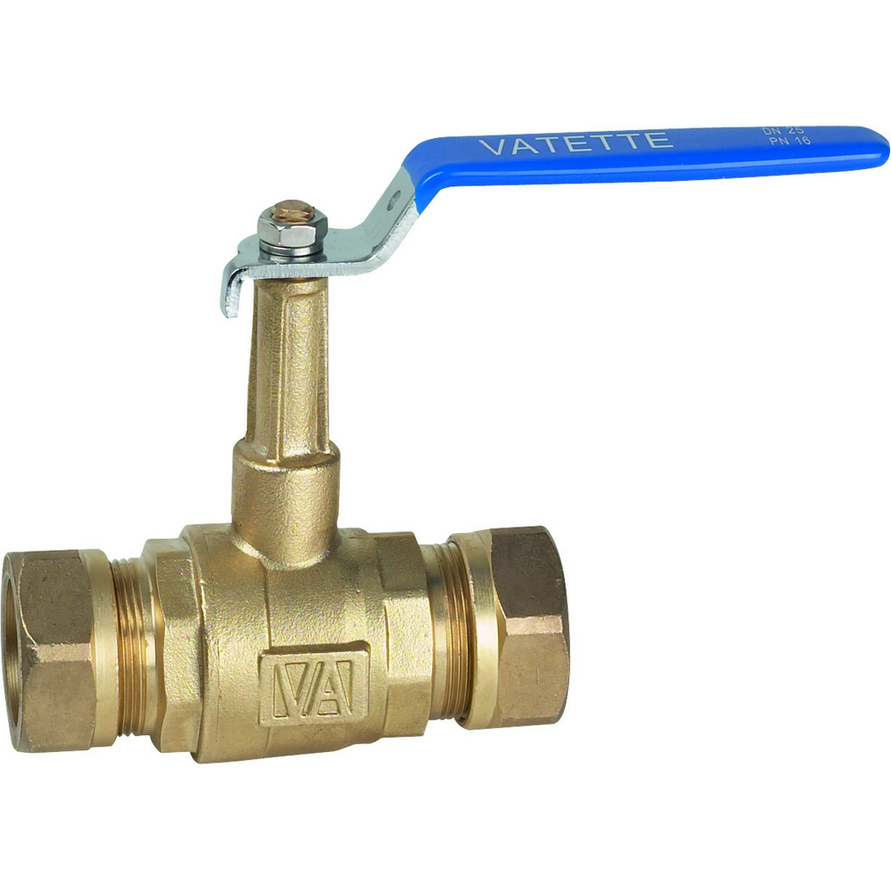 Kulventil Vatette Hög Hals Fullflöde