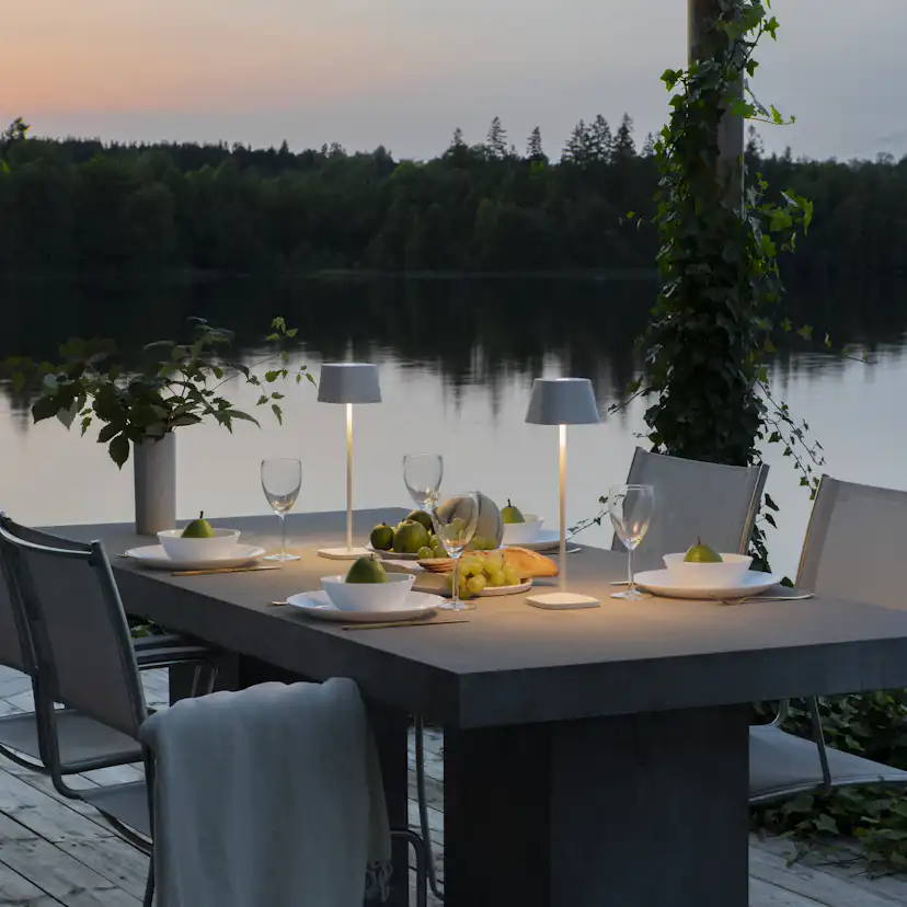 Portabel Lampa Gnosjö Konstsmide Capri Bordslampa USB