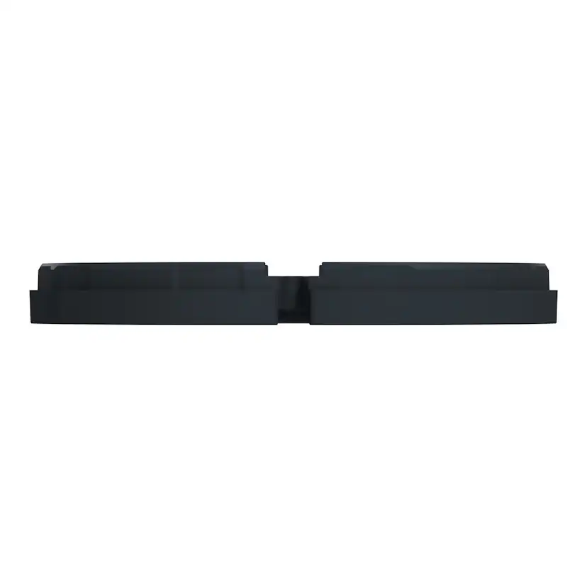 Påbyggnadsring Schneider Electric Multifix 1,5-modul 6 mm Svart