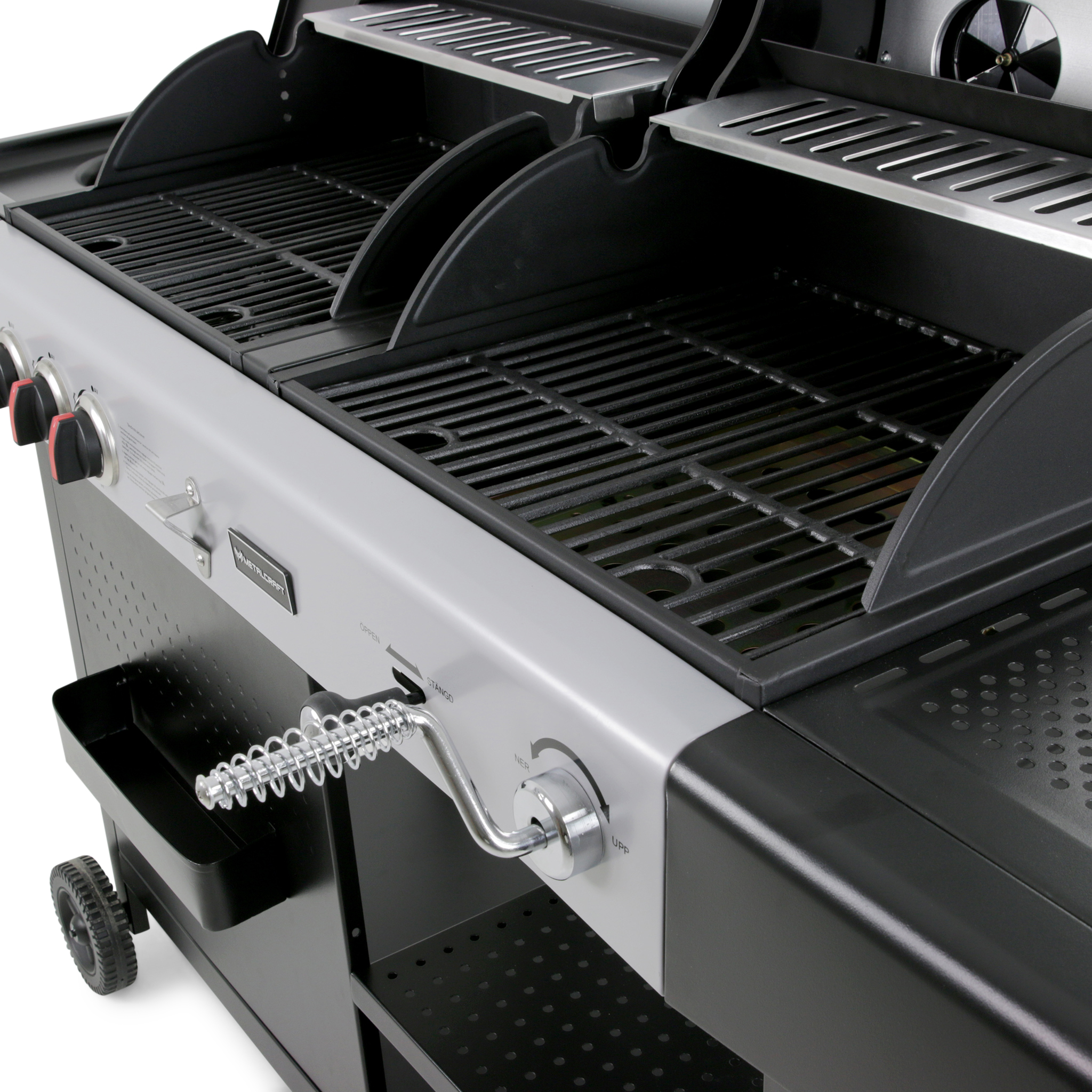 Gasol/Kolgrill Metalcraft Kombinationsgrill Aurora