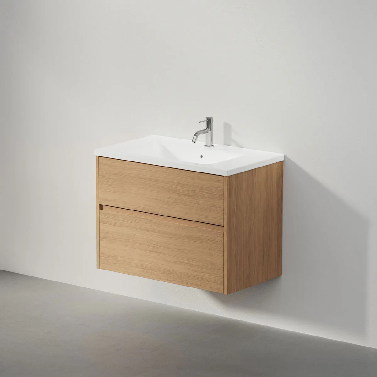 GRAND Grip 80, Natural Oak, 2 Lådor, 796x570x450 mm Bredd: 800 mm, Natural Oak