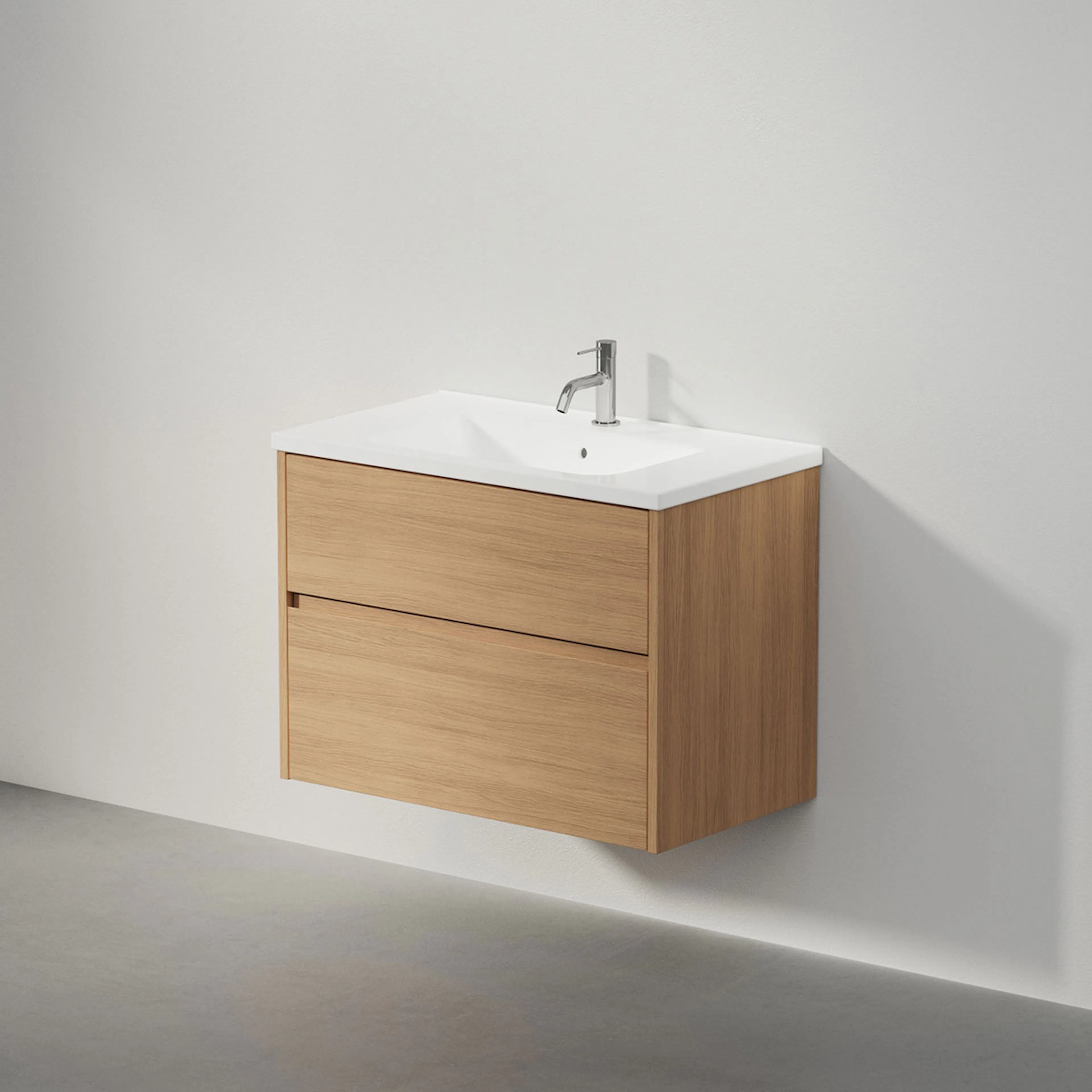 GRAND Grip 80, Natural Oak, 2 Lådor, 796x570x450 mm Bredd: 800 mm, Natural Oak