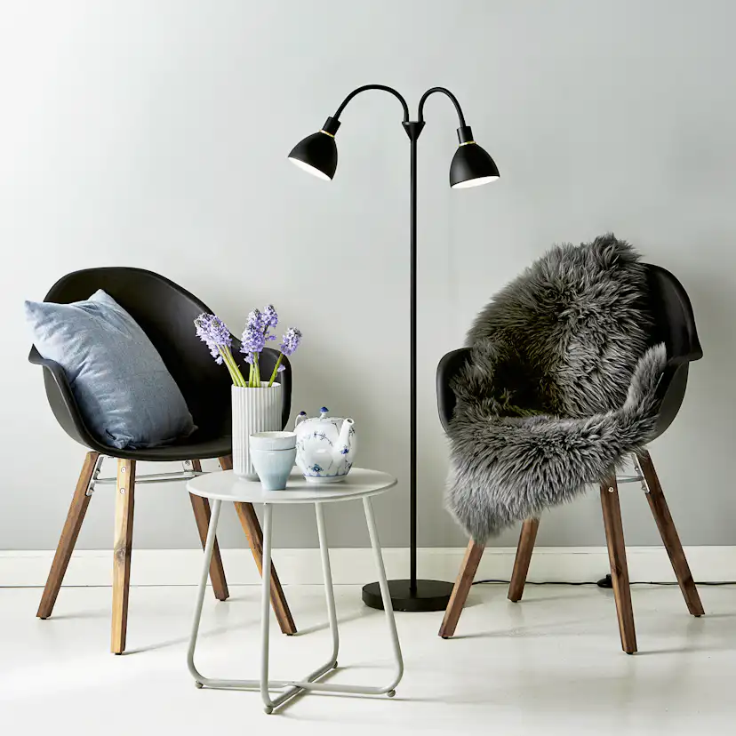 Golvlampa Nordlux Ray Dubbel