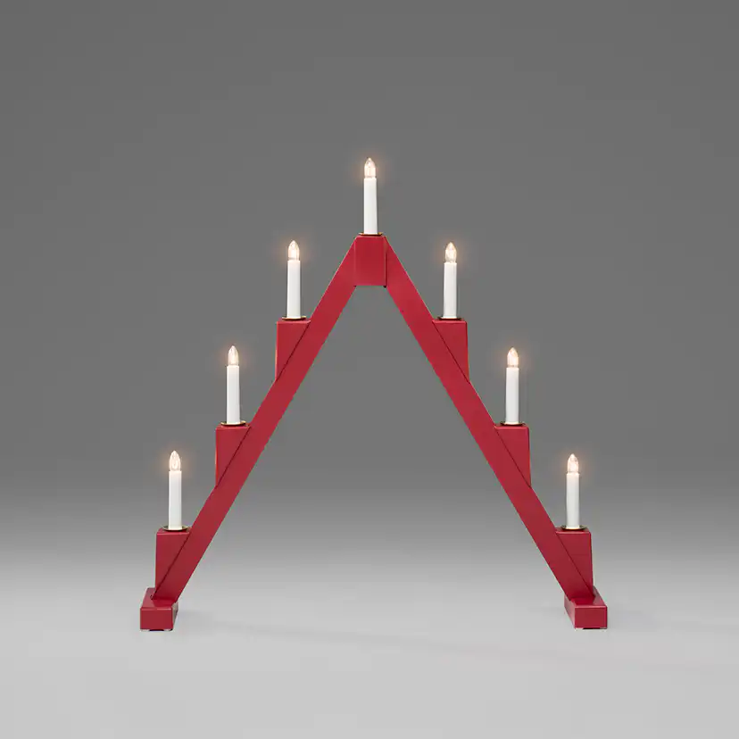 Adventsljusstake Gnosjö Konstsmide 7L Vikbar