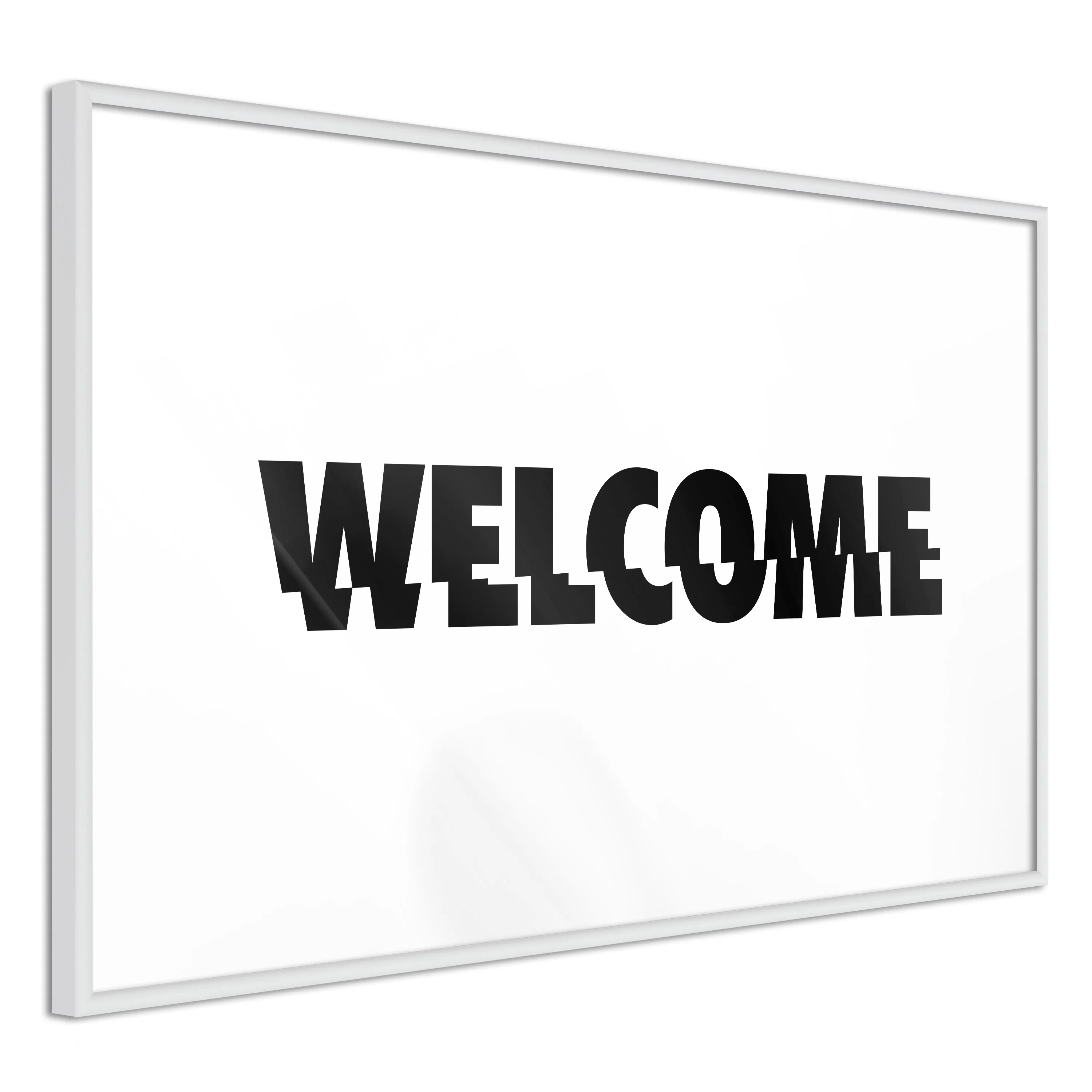 Poster Artgeist Affisch Welcome