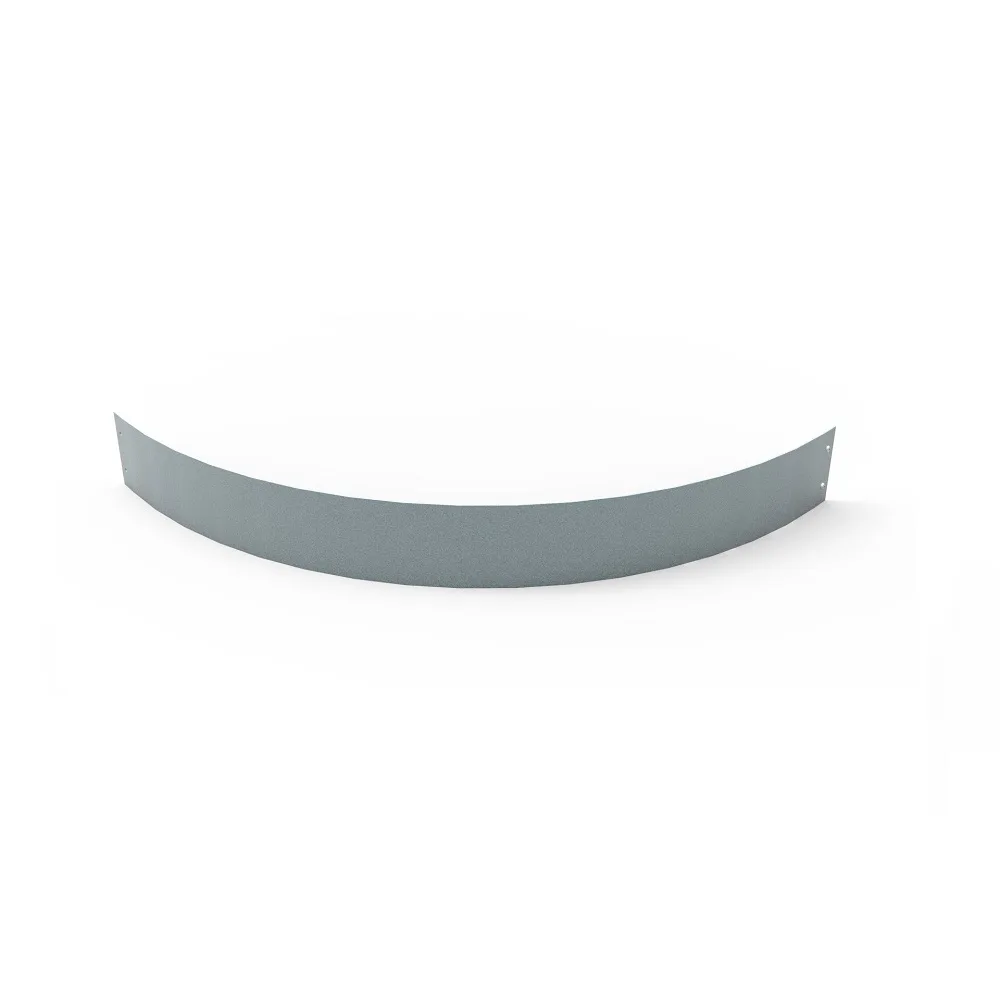 Planteringskant Flexigarden Aluzink 120 mm Kvartsbåge