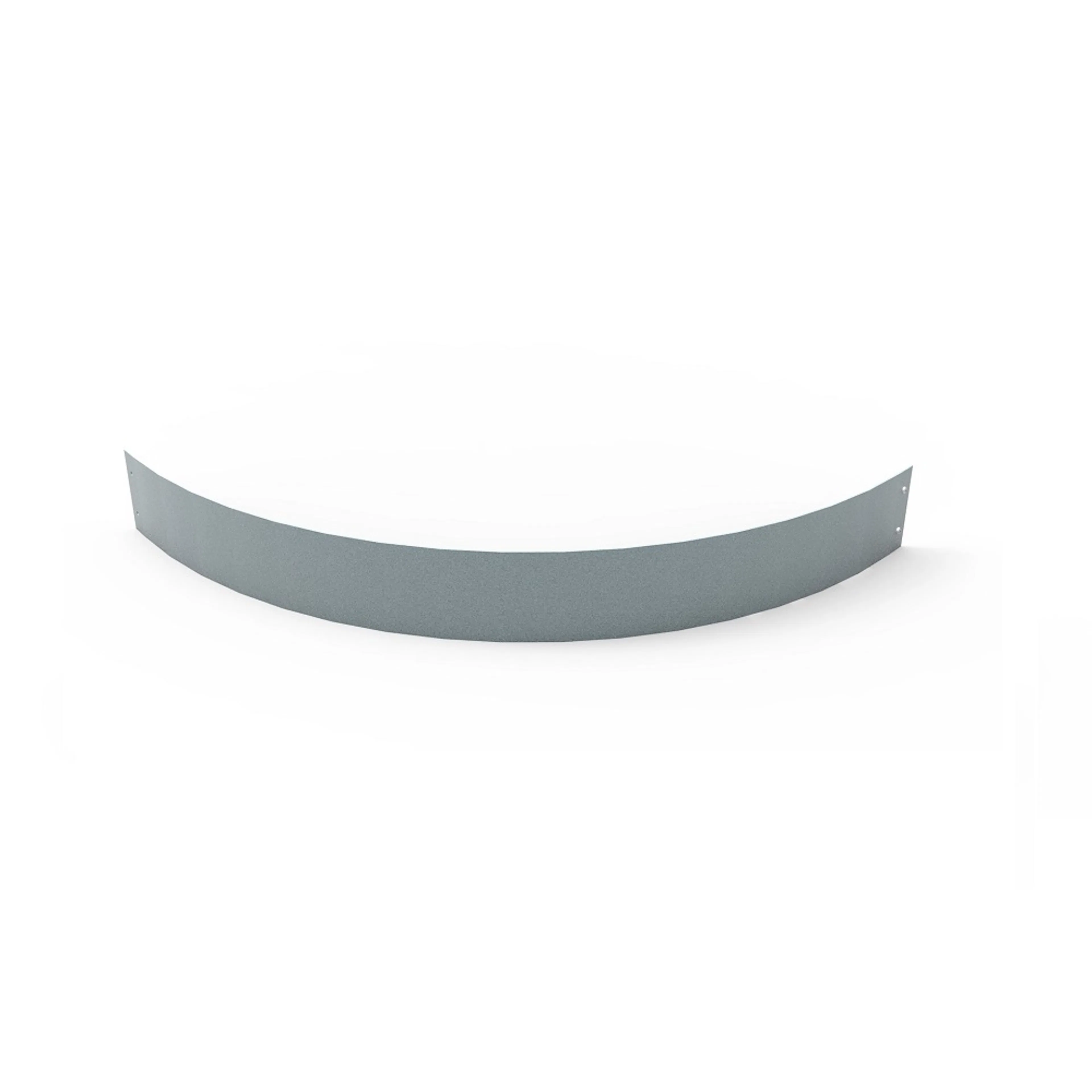Planteringskant Flexigarden Aluzink 120 mm Kvartsbåge