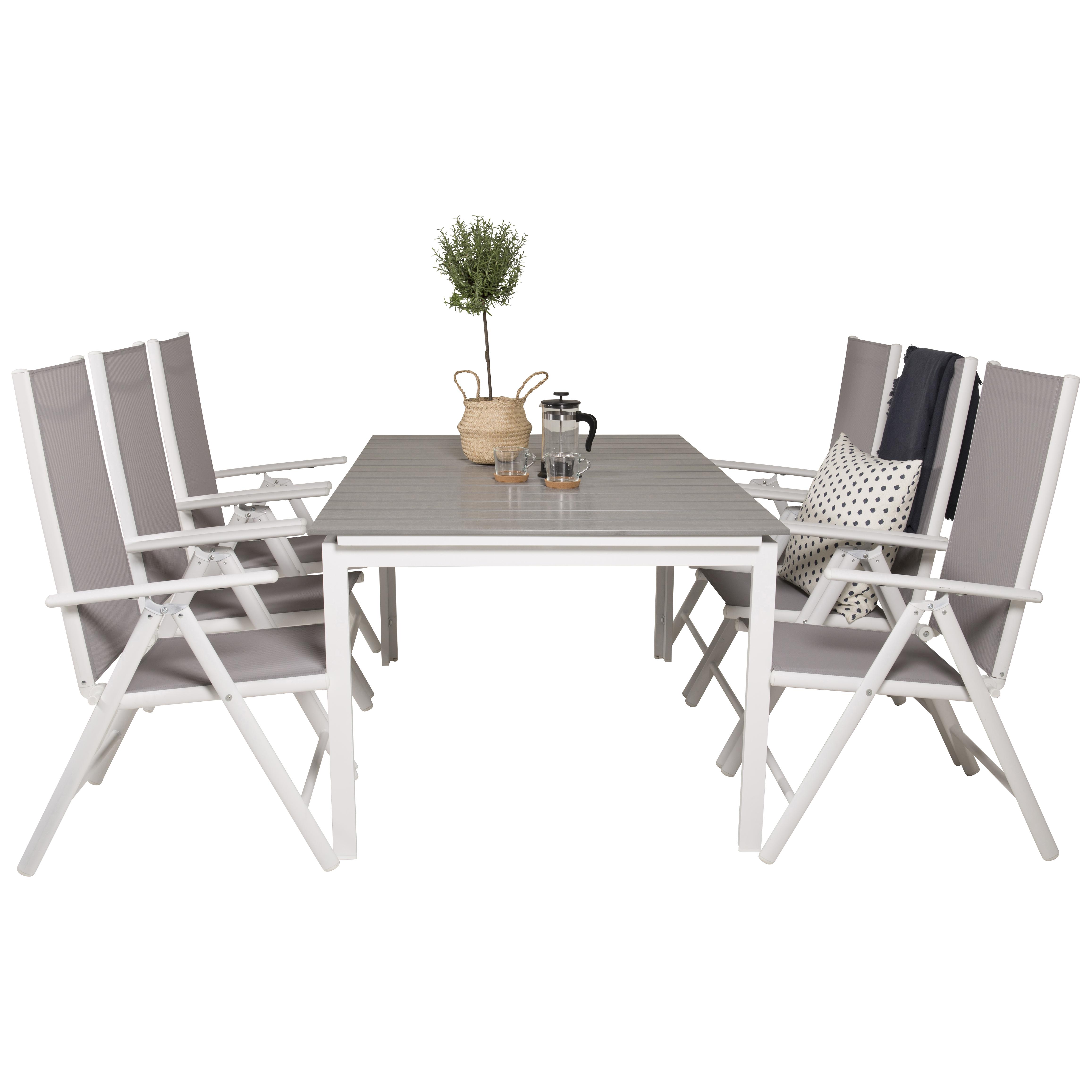 Matgrupp Venture Home Lova 160/240 med 6 Bront Stolar
