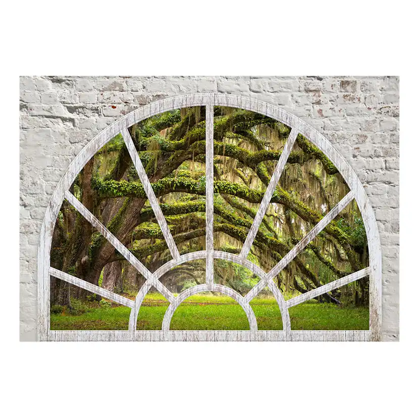 Fototapet Arkiio Självhäftande Window To Secret Forest