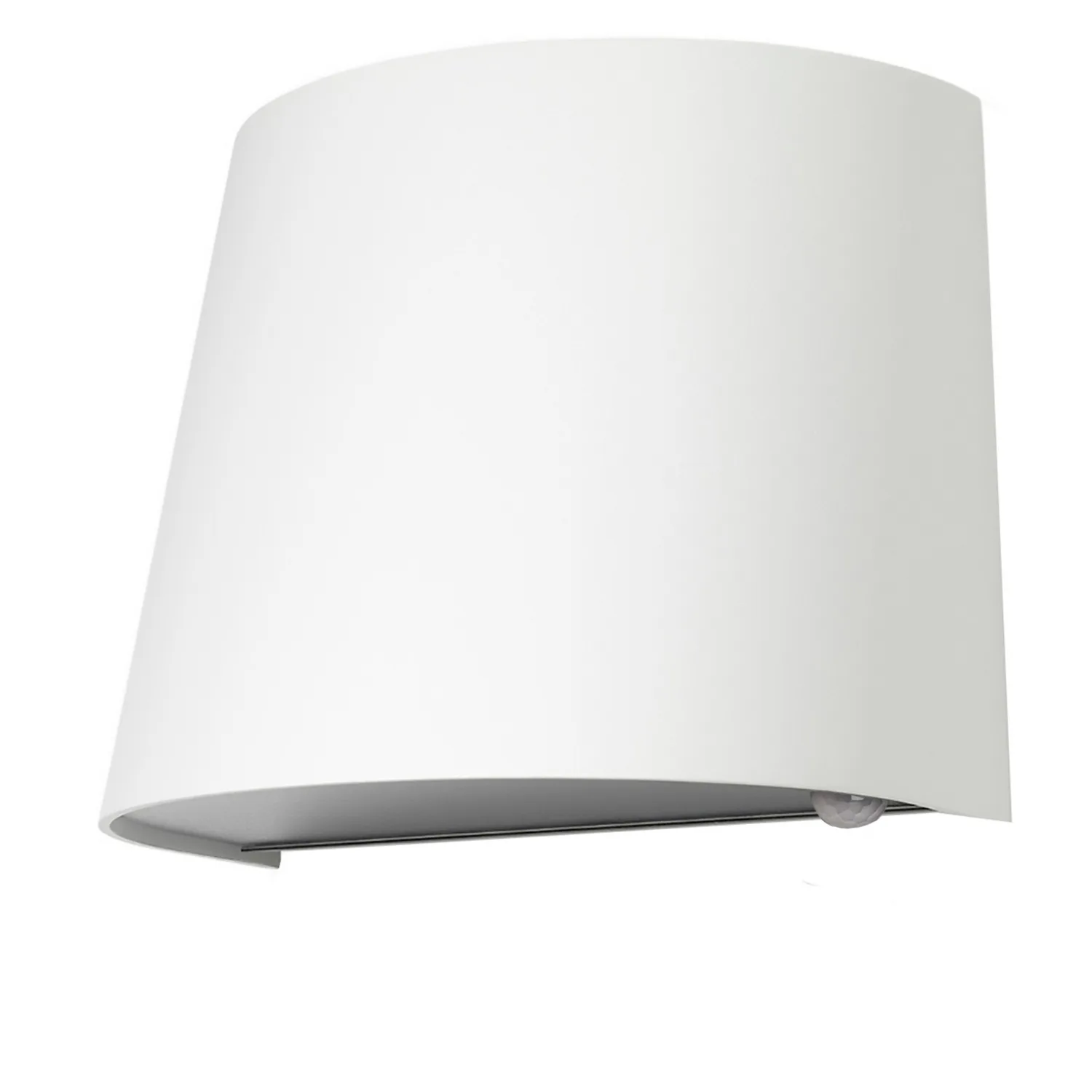 Väggarmatur Mini vit LED sens Vit