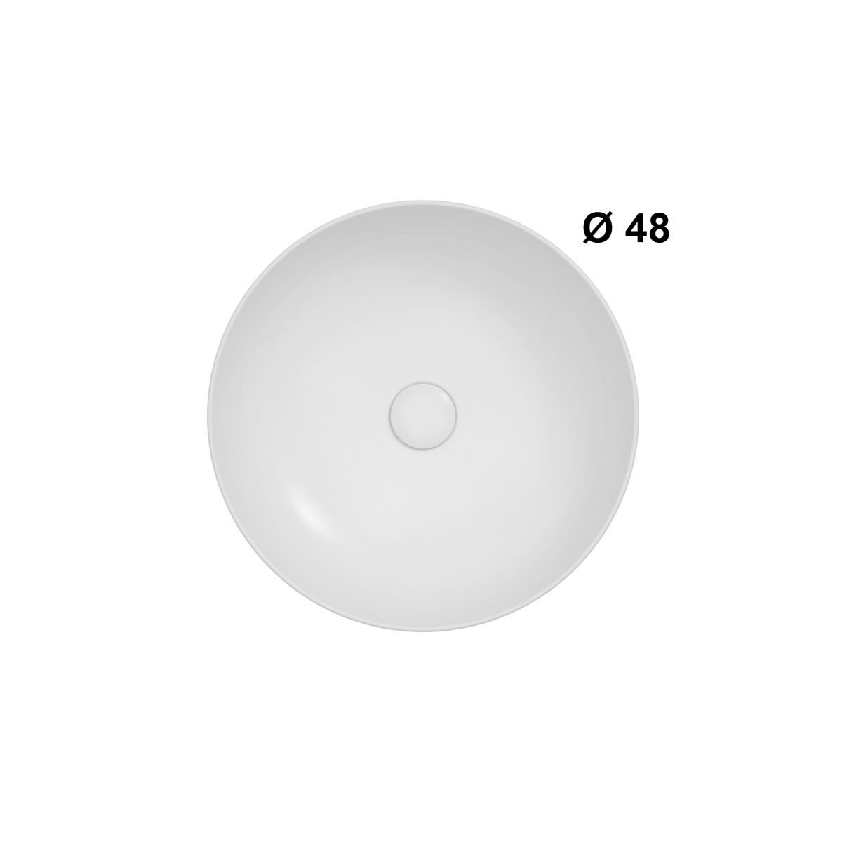 Tvättställ Globo T-Edge Runt