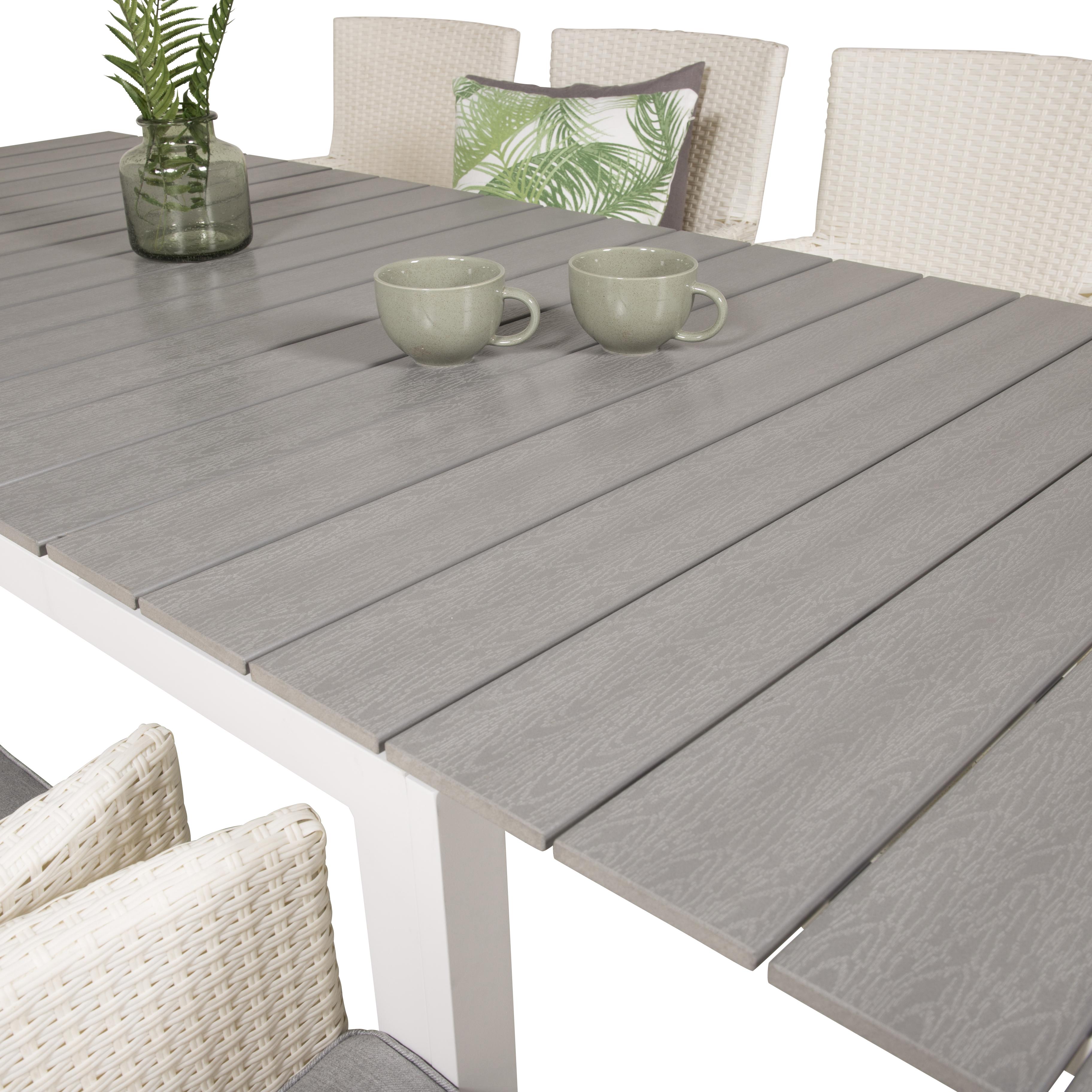 Matgrupp Venture Home Lova 160/240 med 8 Milwa Stolar