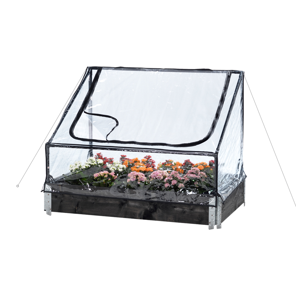 Drivhus HORTUS 115x76x40/70 cm