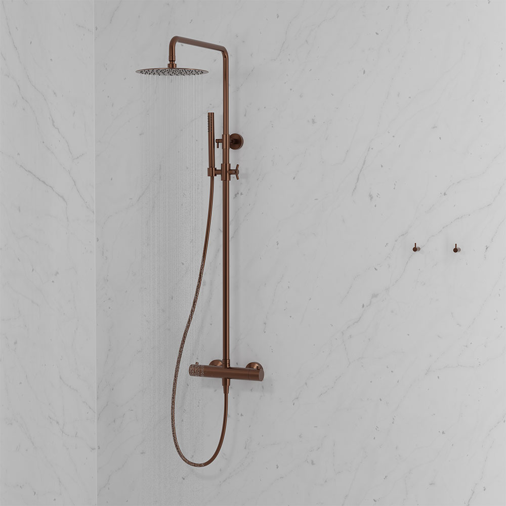 Takduschset Scandtap Steel Pleasure 2