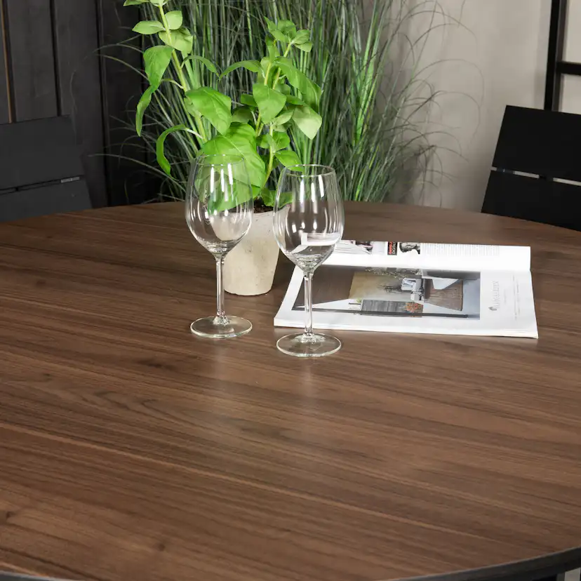 Matgrupp Venture Home Lea Ø 120 med 4 Lova Stolar