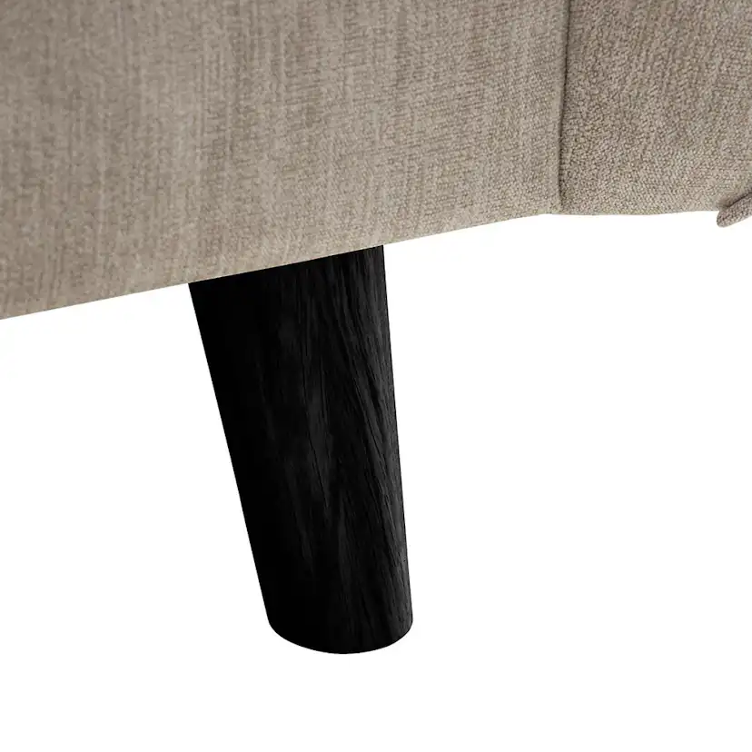 Trend Lyx Fåtölj Beige/Svart