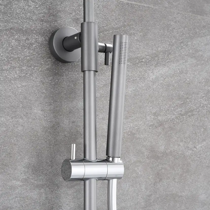 Takduschset Bathlife Vidd Tak med Badkarsblandare