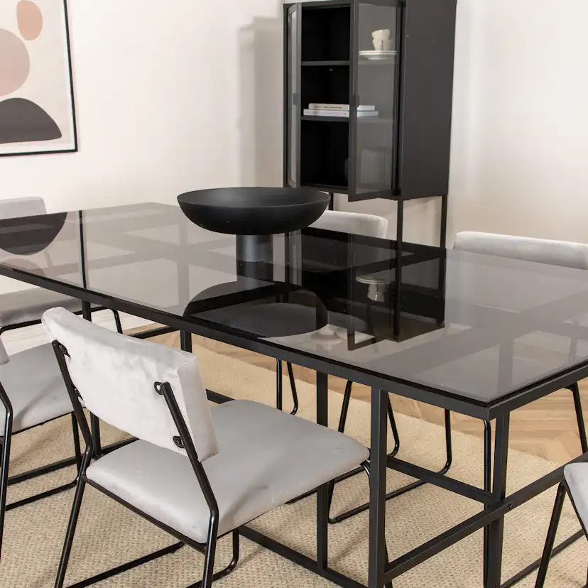 Matgrupp Venture Home Lund med 6 Kungshamn Stolar