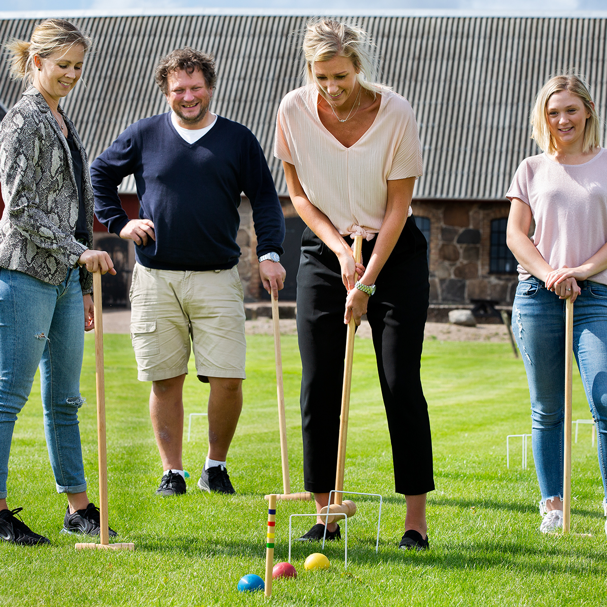 Utomhusspel Bex Pro Krocketspel med Kanvasväska
