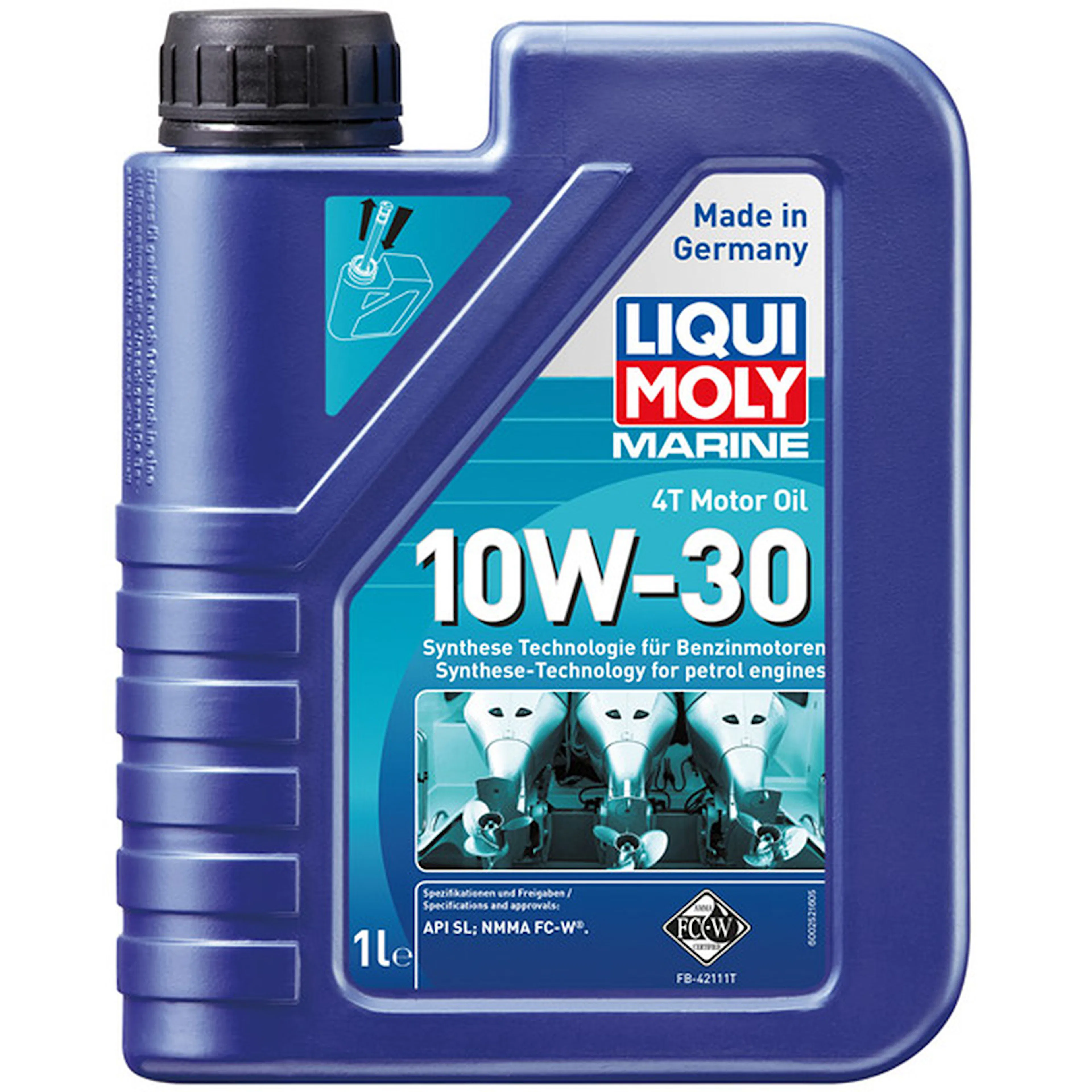 Liqui moly marine 4t motorolja 10w-30 5l Motorolja Liqui Moly Marine 4t 10w-30