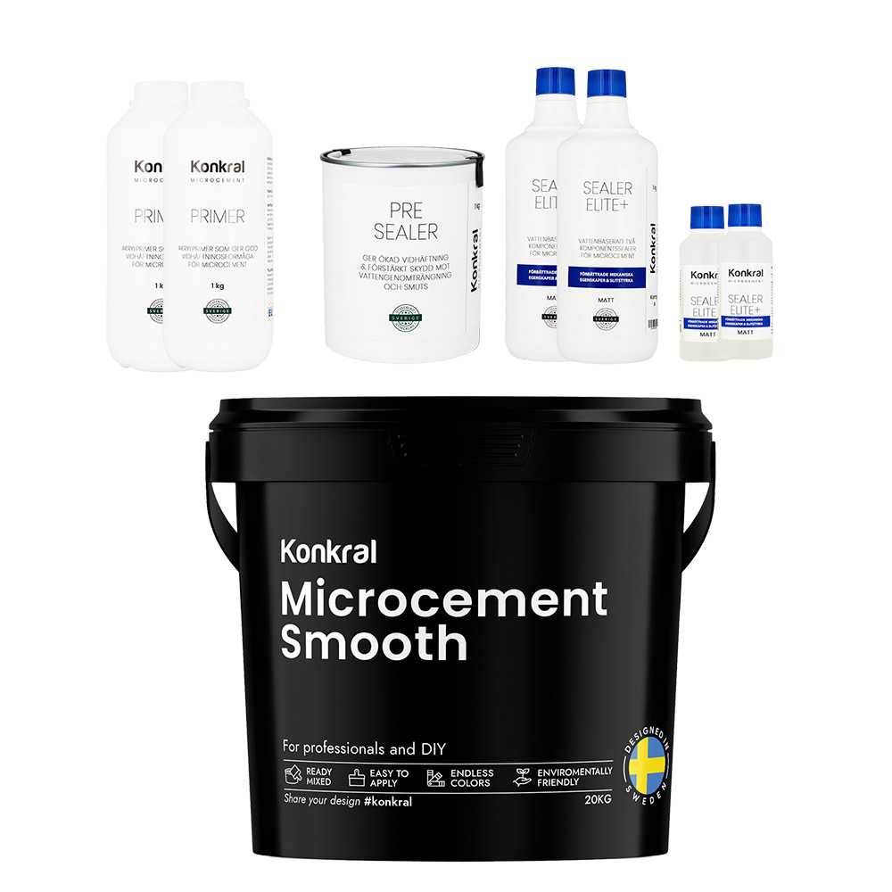 Paket 20 kvm Mineral Sealer Elite+ Sealer Elite+ 1.Mineral 20 kvm