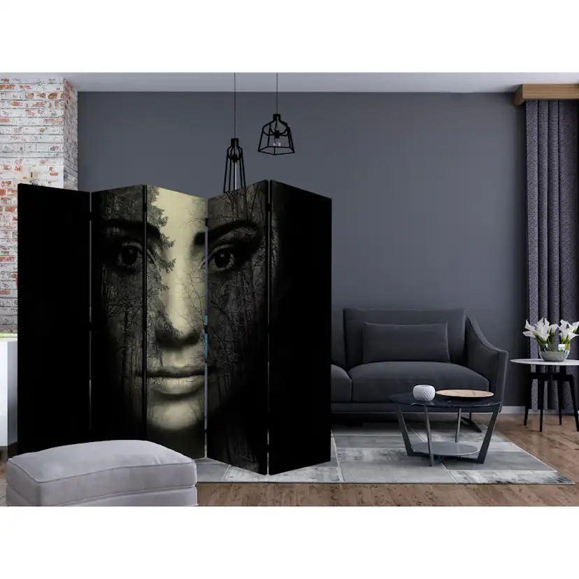 Rumsavdelare Skärmvägg Arkiio Forest mask II 225x172 cm