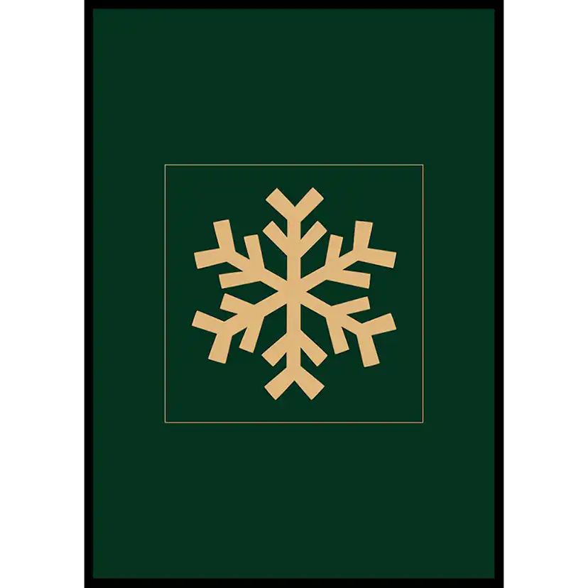 Poster Gallerix Snowflake YG