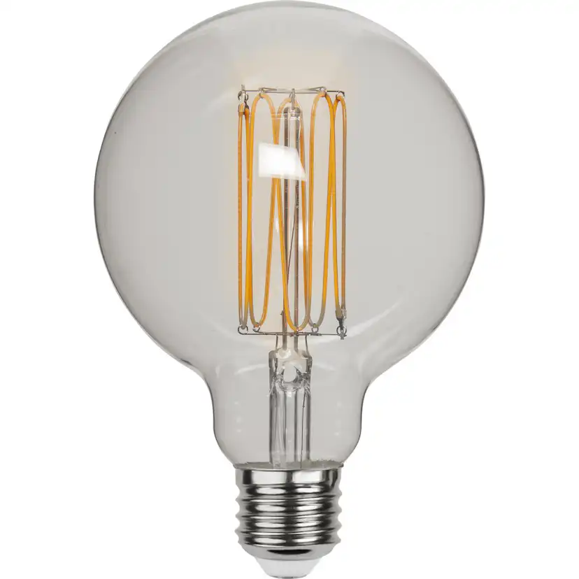 LED-lampa E27 G95 Decoled Grace Clear Transparent