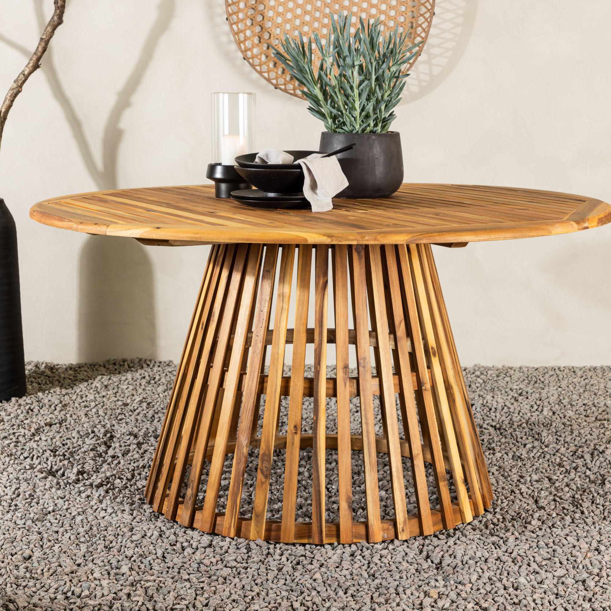 Trädgårdsbord Comfort Garden Lakenview Runt Matbord Utomhus 150 cm