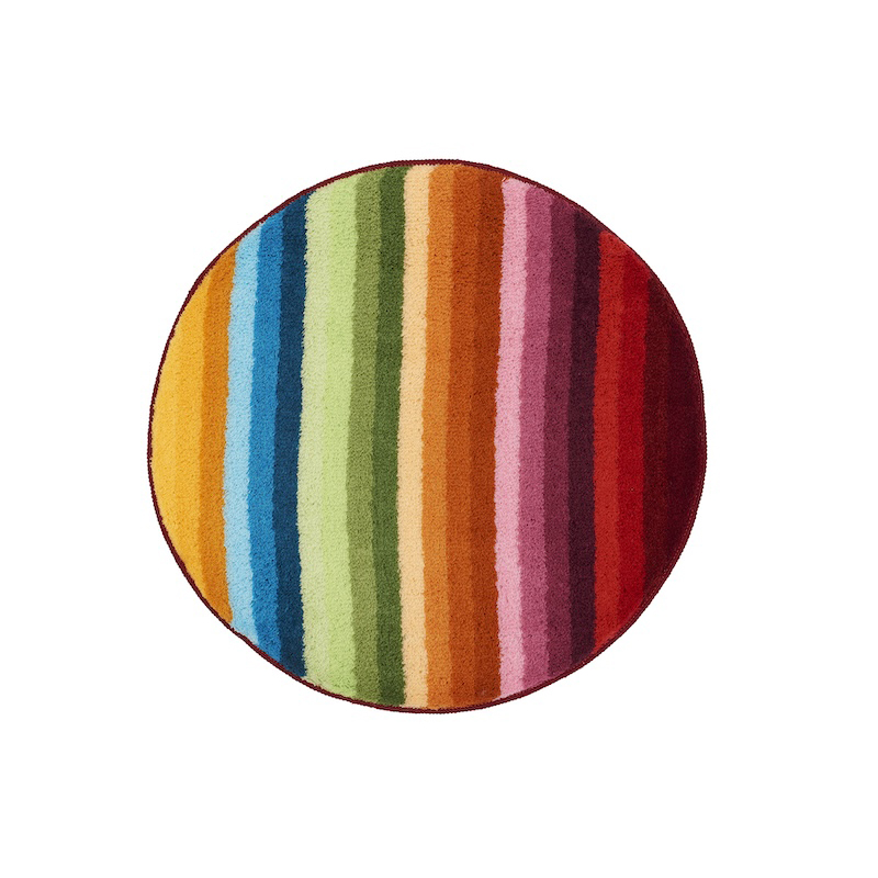 Badrumsmatta Kleine Wolke Funky Rund Ø80 cm