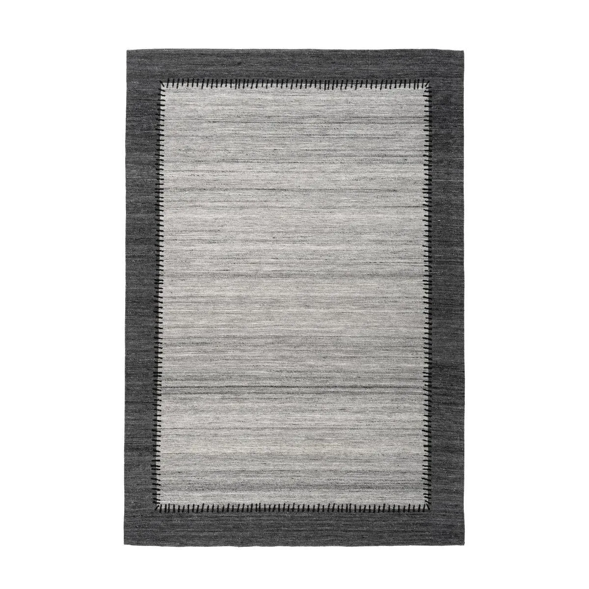 Yuchester Matta Sett Grå/Antracit 200x290 cm 200x290 cm, Grå