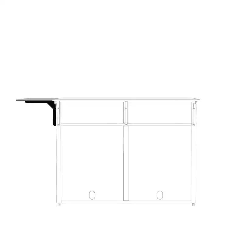 Bardisk Skotte Kitchen 1208 Small Till Utekök