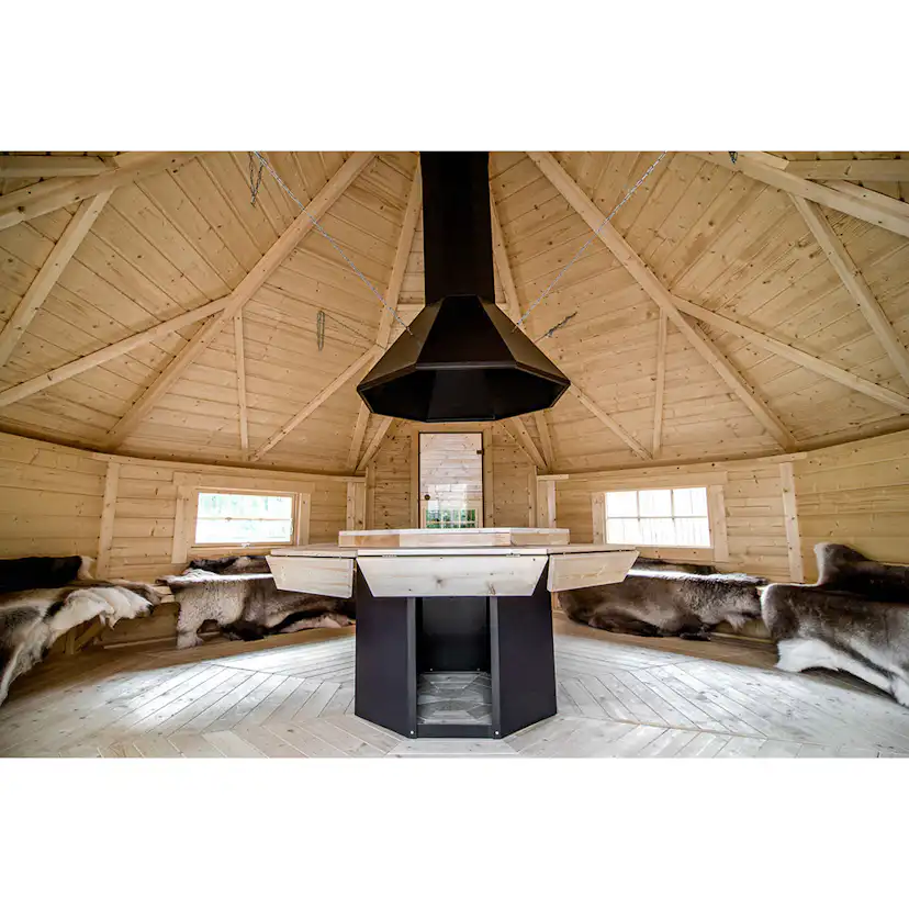 Grill Nordkapp.NU S6 med Justerbar Skorsten