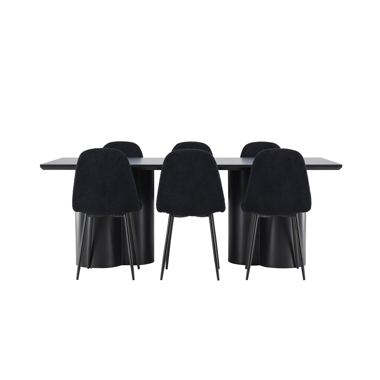 Matgrupp Venture Home Olivia 210 med 6 st Polar Stolar Teddy