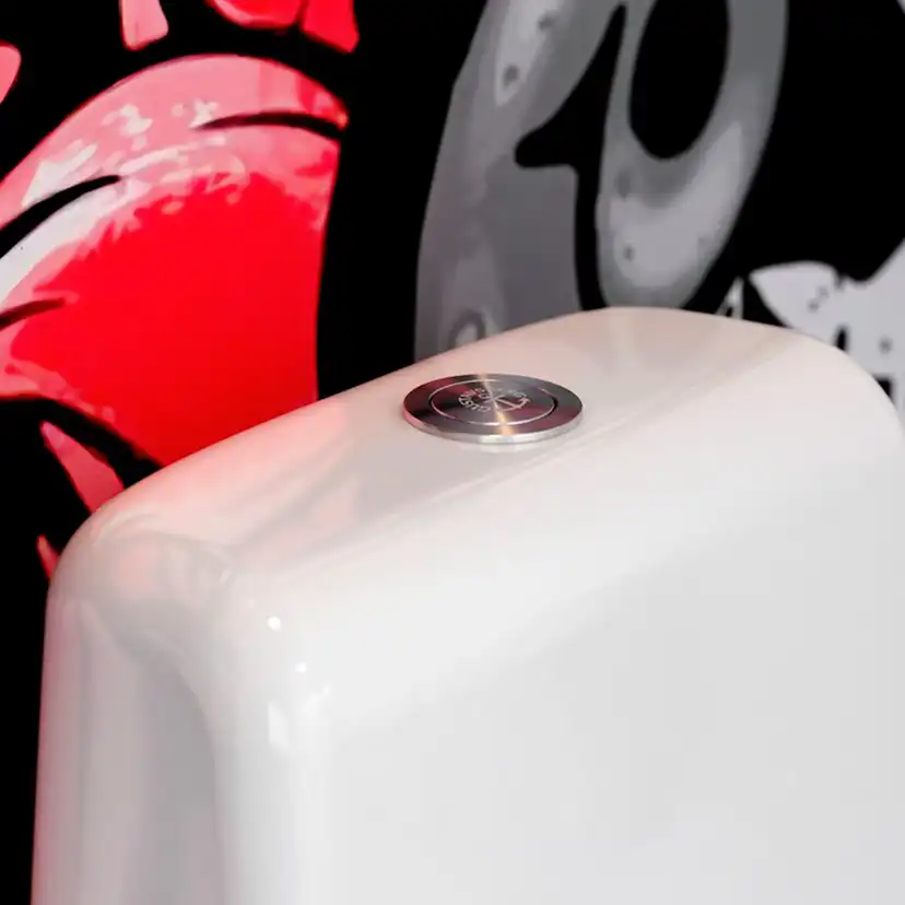 Vägghängd Toalettstol Gustavsberg Public 6600 C+ Hygienic Flush